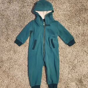 Primary Hooded Winter Jumpsuit 12-18 Months
